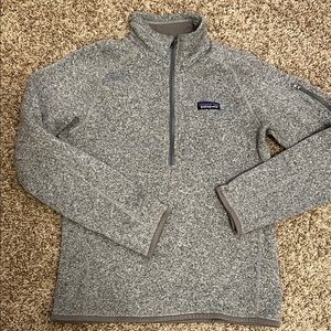 Patagonia Women’s Zip-Up Sweater in Heather Gray